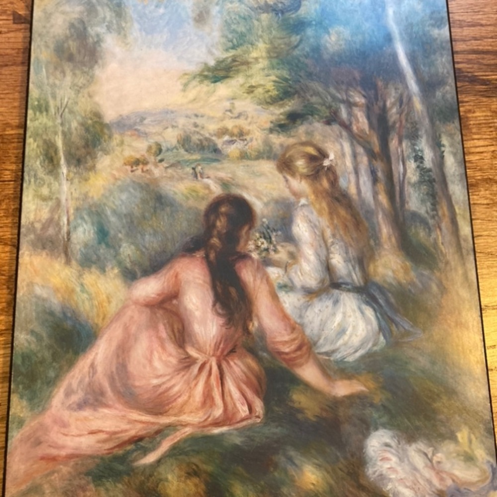 In the Meadow oil on canvas. 2001